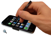Stylus held in hand