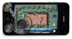 Fling mini playing Dink Smallwood (Robinson Technologies)