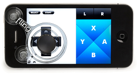 Fling mini playing Joypad Elite (Zell Applications)