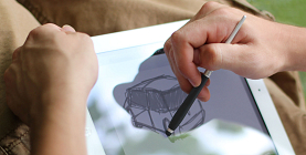 Easy, natural sketching feel