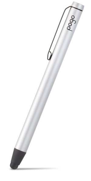 Pogo pen for iPad and trackpads